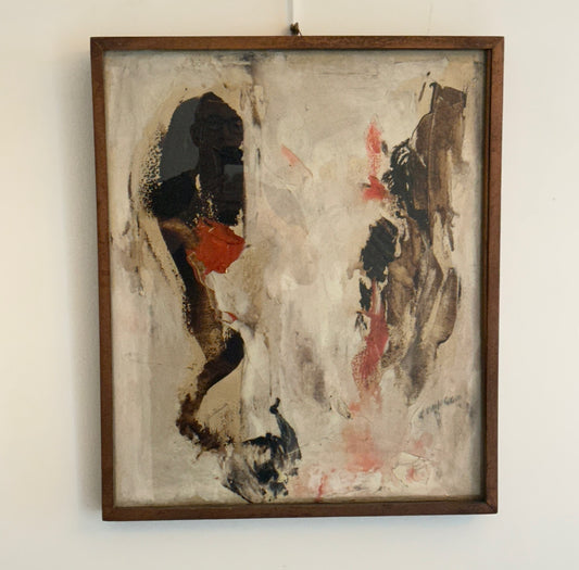 Crespi Abstract Oil Italy 50s 