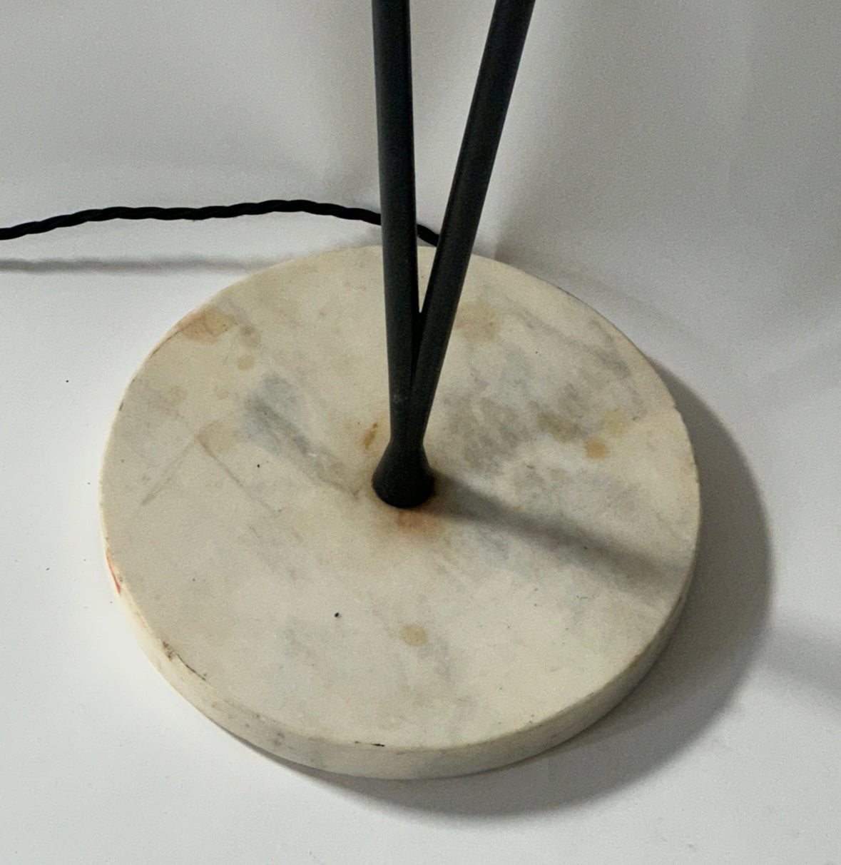 Double Stemmed Floor Lamp by Stilux - Italy 50s