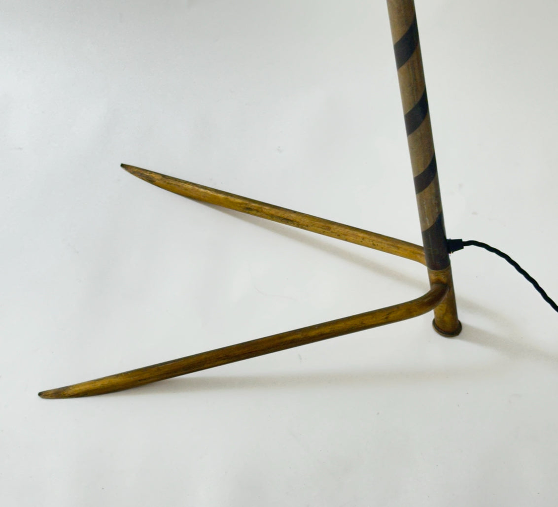 Brass Telescopic Floor Lamp - Italy 50s