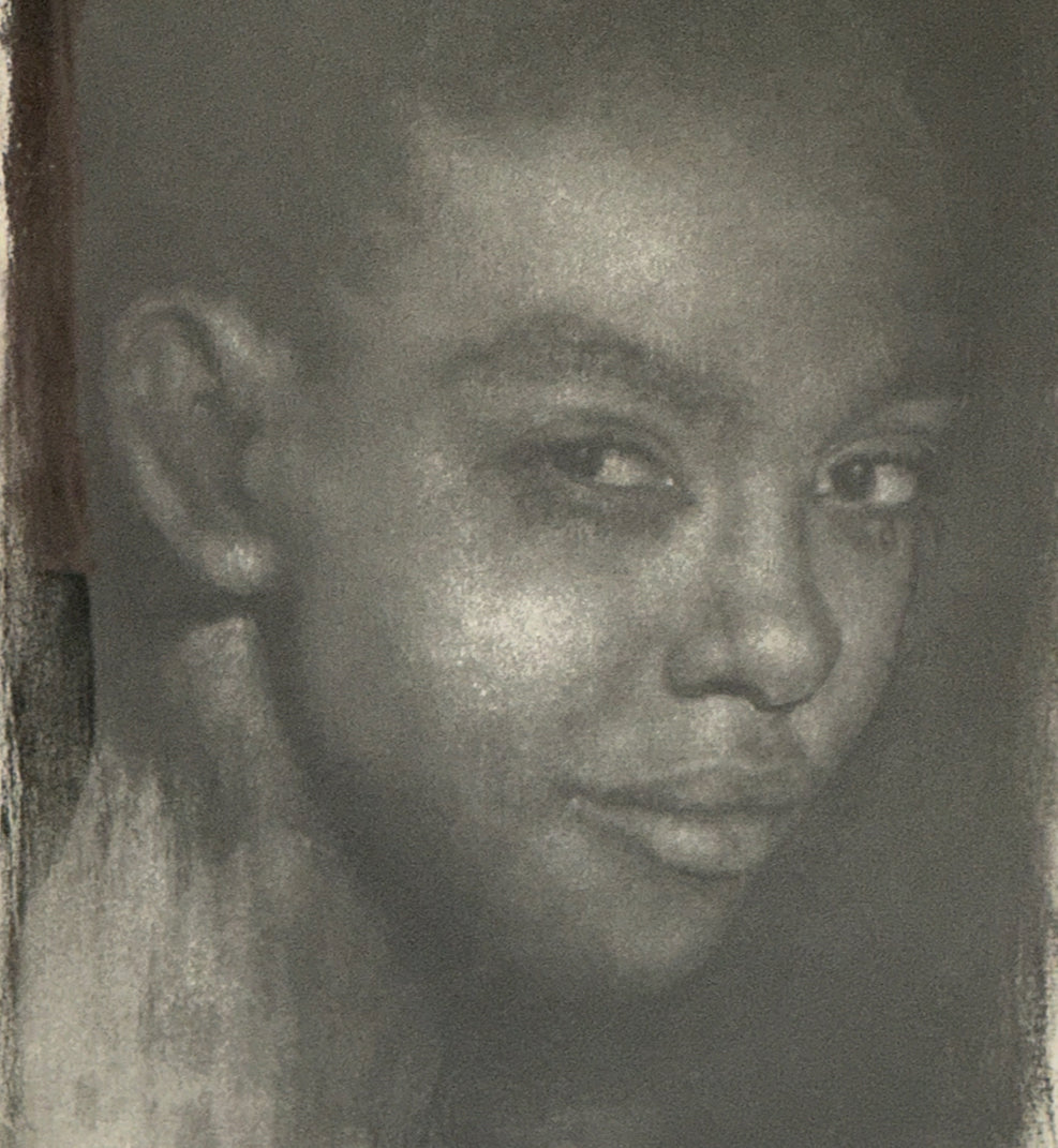 Charcoal Portrait - Caroline Burraway