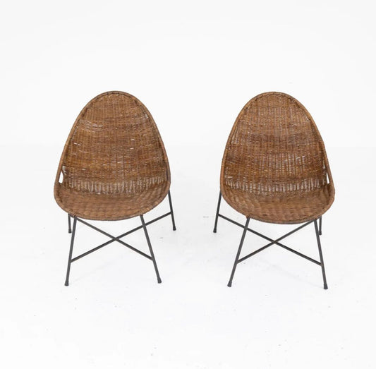 Pair Ratan Chairs Campo & Graffi